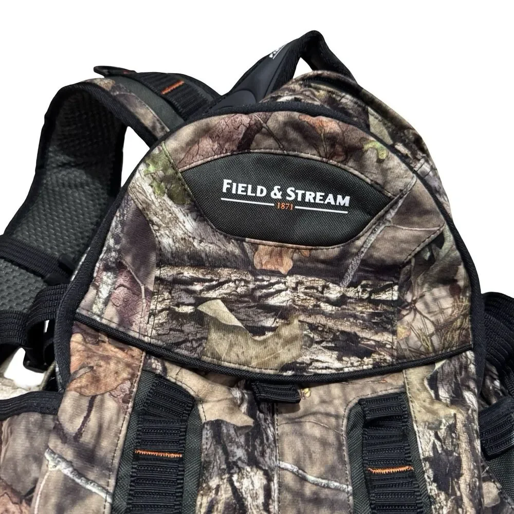 Field And Stream Black Hills Realtree Brown Camo‎ Hunting Camping Backpack